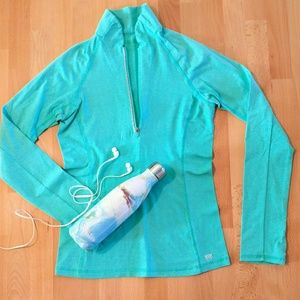 Aqua light-weight athletic jacket